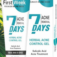 7 Days Herbal Acne Removal Gel - Acne Control Treatment with Salicylic Acid 100gm
