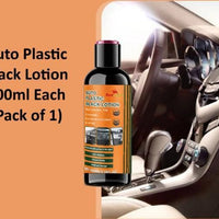 Auto Plastic Black Lotion 100ml (Pack of 1)